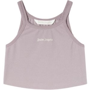 Palm Angels, Dames, Tops, Paars, Maat: S