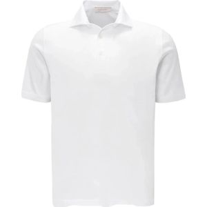 Filippo De Laurentiis, Heren, Tops, Wit, Maat: M Katoen,