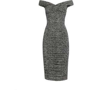 Dolce & Gabbana, Dames, Jurken, Grijs, Maat: M Zijde,