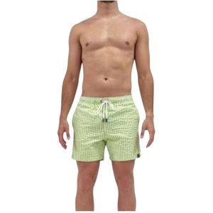 Aspesi, Heren, Badkleding, Groen, Maat: M Katoen,