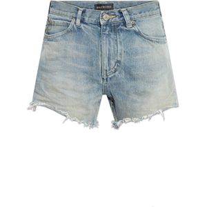 Balenciaga Denim shorts , Blue , Dames , Maat: W26