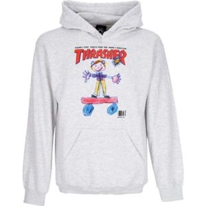 Thrasher, Heren, Sweatshirts & Hoodies, Grijs, Maat: XL