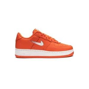 Nike Retro Lage Sneakers , Orange , Heren , Maat: 42 1/2 EU