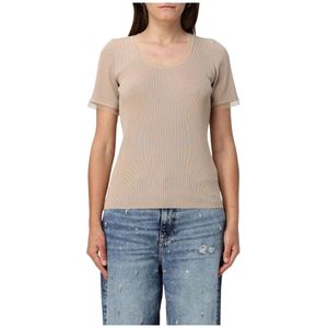 Liu Jo, Dames, Tops, Bruin, Maat: XS