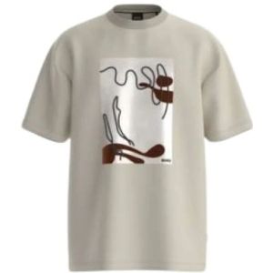 Boss Black, Heren, Tops, Wit, Maat: 3XL