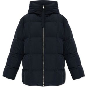 Jil Sander, Dames, Jassen, Blauw, Maat: M Poliester,