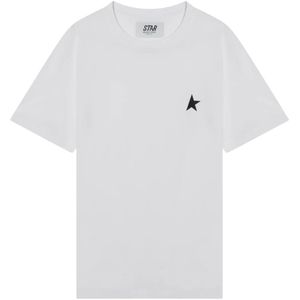 Golden Goose, Heren, Tops, Wit, Maat: L Katoen,