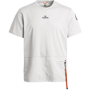 Parajumpers, Heren, Tops, Grijs, Maat: XS Katoen,