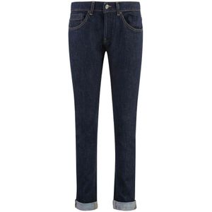 Dondup, Heren, Jeans, Blauw, Maat: W35 Katoen,