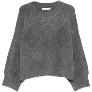 Iro, Dames, Truien, Grijs, Maat: S