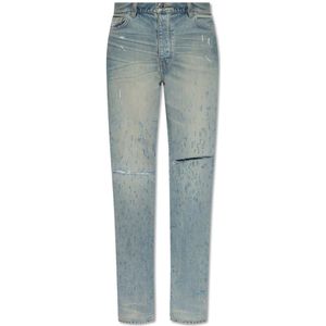 Amiri, Heren, Jeans, Blauw, Maat: W34 Katoen,