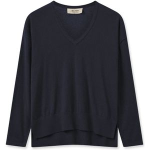 MOS Mosh, Dames, Truien, Blauw, Maat: S