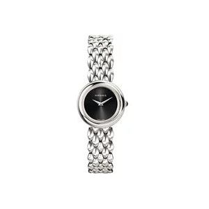 Versace V-Flare Roestvrijstalen Armbandhorloge , Gray , Dames , Maat: ONE Size