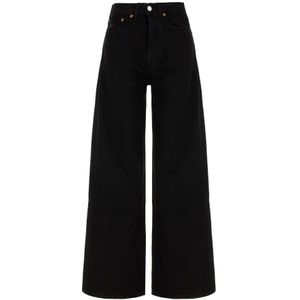 Lois, Dames, Jeans, Zwart, Maat: W29 Denim,