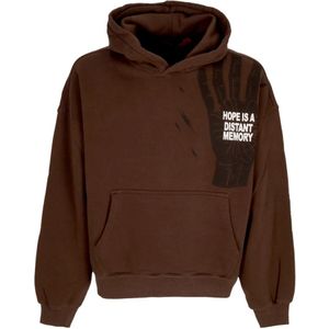 Acupuncture, Heren, Sweatshirts & Hoodies, Bruin, Maat: XL Katoen,