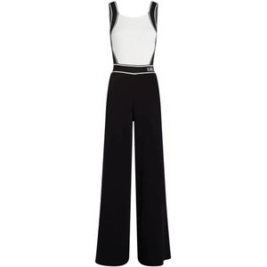 Karl Lagerfeld, Dames, Jumpsuits & Playsuits, Zwart, Maat: M