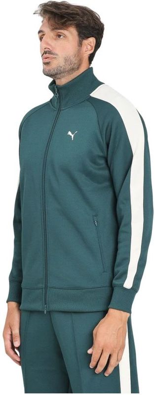 PUMA T7 ALWAYS ON trainingsjack voor Heren, Groen, Maat XXS