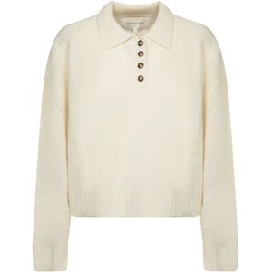 Loulou Studio, Dames, Truien, Beige, Maat: XS Kasjmier,
