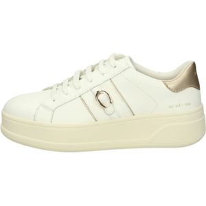 Geox - D Spherica Ecub-2 B - Sneakers - Wit - Nappaleer