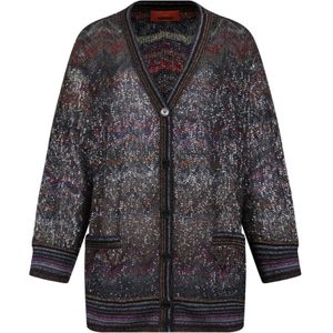 Missoni, Dames, Truien, Veelkleurig, Maat: XS Viscose,
