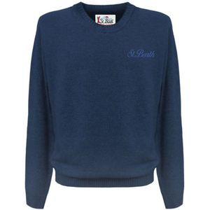 MC2 Saint Barth, Heren, Truien, Blauw, Maat: M