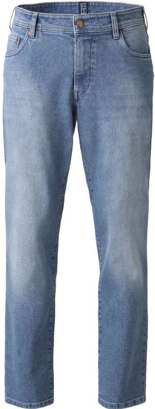 Meyer - SIX - Slim-fit Jeans - Blauw - Stretchstof