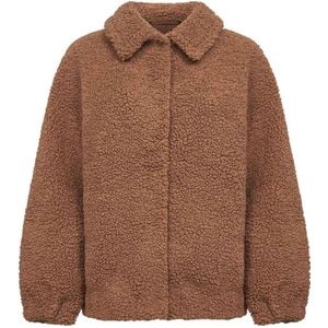 MC2 Saint Barth, Dames, Jassen, Bruin, Maat: XS Poliester,