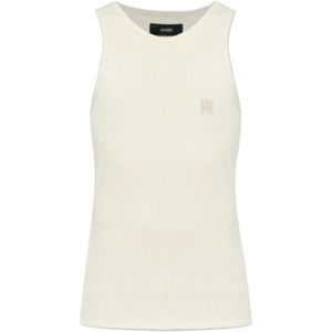 Amiri, Heren, Tops, Beige, Maat: 2XL Katoen,