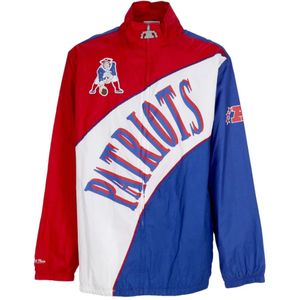 Mitchell & Ness, Heren, Jassen, Veelkleurig, Maat: L Nylon,