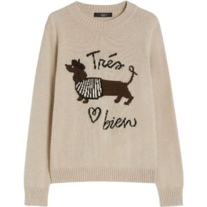 Weekend Max Mara - Nitra Sweater - Beige - Dames - Wol