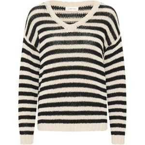 Cream, Dames, Truien, Zwart, Maat: M Katoen,