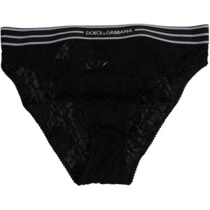 Dolce & Gabbana, Dames, Ondergoed, Zwart, Maat: M