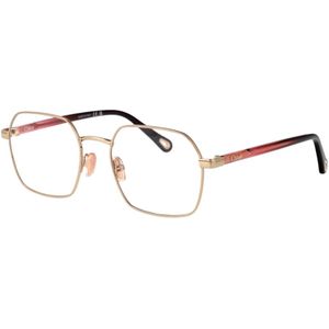 Chloé - CH0268O 002 - Optische Monturen - Goud - Metaal - Kwadraat
