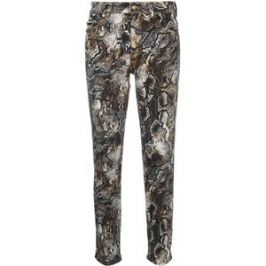 Just Cavalli, Dames, Broeken, Veelkleurig, Maat: W26 Katoen,