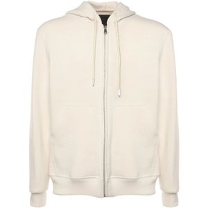 Giuliano Galiano, Heren, Sweatshirts & Hoodies, Wit, Maat: 3XL Viscose,