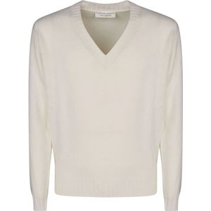 Filippo De Laurentiis, Heren, Truien, Wit, Maat: 2XL Kasjmier,