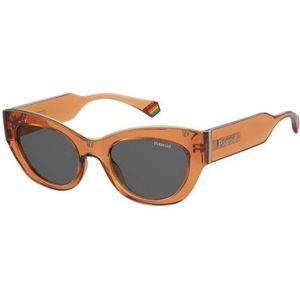 Polaroid, Dames, Accessoires, Oranje, Maat: 50 MM