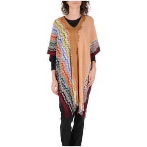 Missoni, Dames, Jassen, Veelkleurig, Maat: ONE Size Wol,