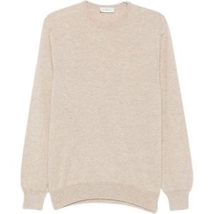 Piacenza 1733, Heren, Truien, Beige, Maat: XL Kasjmier,