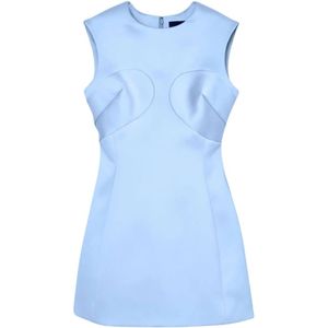 Marc Jacobs, Dames, Jurken, Blauw, Maat: XS Satijn,