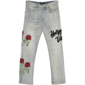 Amiri, Heren, Jeans, Blauw, Maat: W29 Katoen,