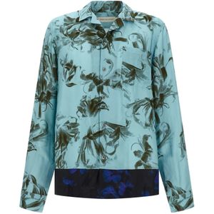 Dries Van Noten, Heren, Overhemden, Veelkleurig, Maat: M Viscose,