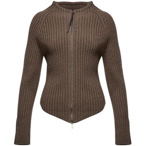 Vsp, Dames, Truien, Bruin, Maat: M Wol,