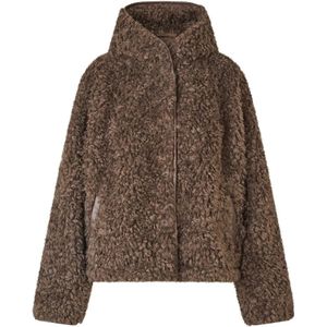Lollys Laundry, Dames, Jassen, Bruin, Maat: XS Leer,