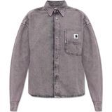 Carhartt WIP - Georgia - Denim Shirt - Paars - Dames