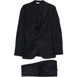 Boglioli, Heren, Pakken, Blauw, Maat: L