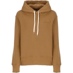Autry, Dames, Sweatshirts & Hoodies, Bruin, Maat: XS Katoen,