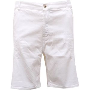 Dondup, Heren, Korte broeken, Wit, Maat: W38 Katoen,