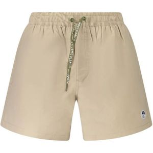 North Sails, Heren, Badkleding, Beige, Maat: XL Katoen,