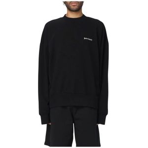 Palm Angels - Classic Logo Oversized - Crew Neck Sweatshirt - Zwart